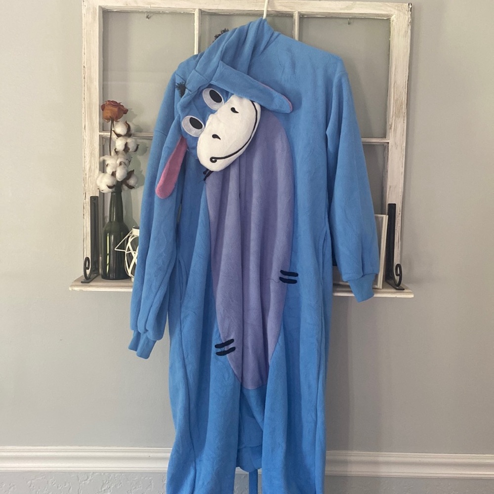 Disney Eeyore Adult Onesie Costume